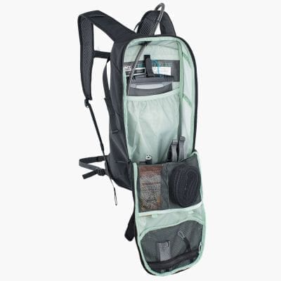 Mochila EVOC Ride 8 + bolsa de hidratacion 2LT Black