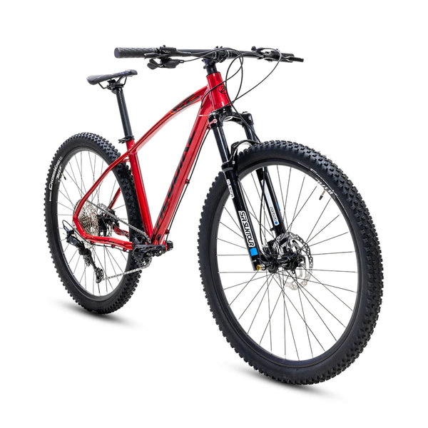 Doble Suspensión Alubike Xta Opiniones Bicicleta Alubike XTA Rojo