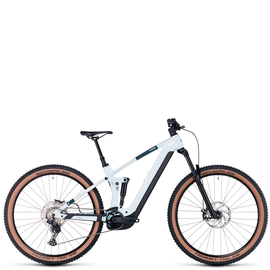 Bicicleta CUBE Stereo Hybrid 140 HPC PRO 625 frostwhite n grey 2023