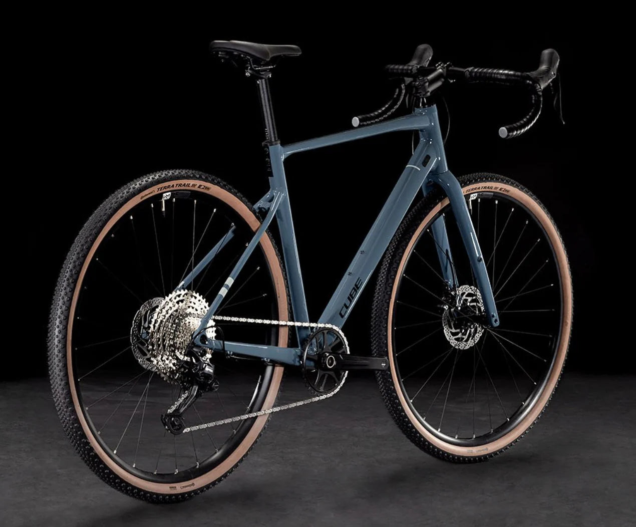 Bicicleta de Gravel CUBE Nuroad EX - Whale & black - 2025