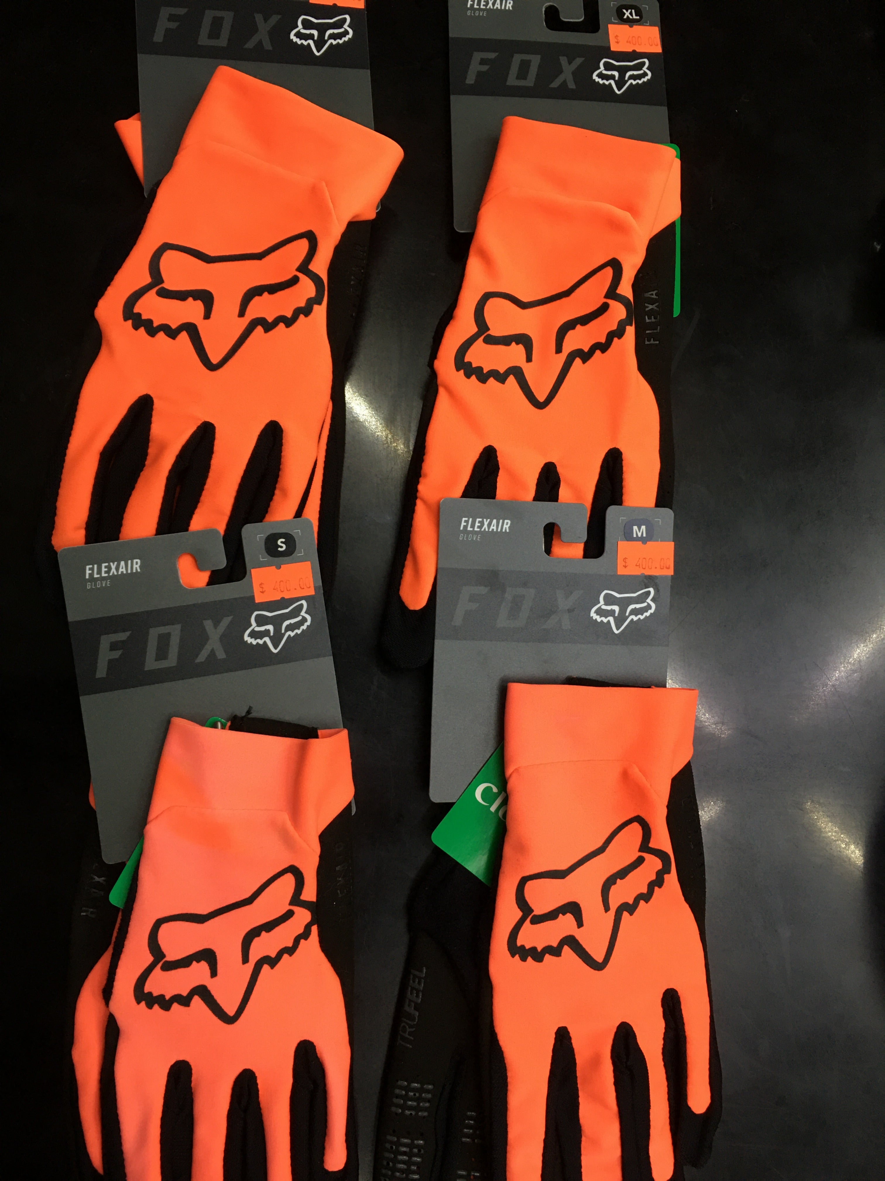 GUANTES FOX FLEXAIR ROJO