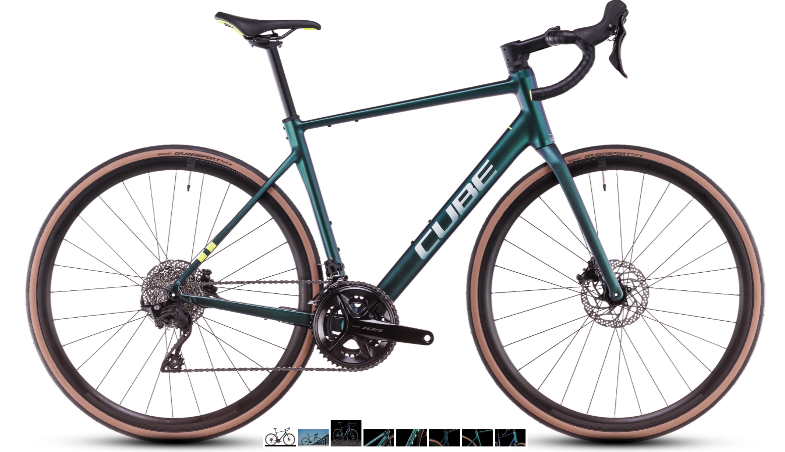 Bicicleta de Ruta CUBE Attain SL 2021 red'n'red ciclismo de ruta