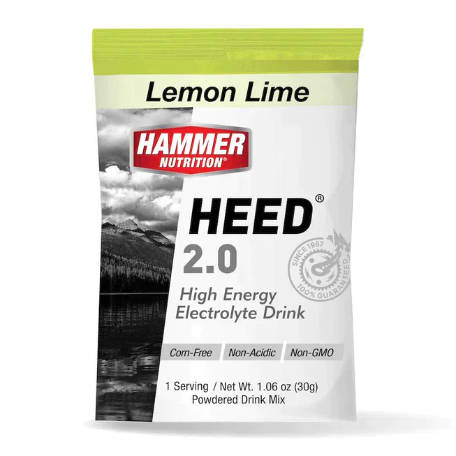 Bebida Energetica Hammer HEED® 2.0 Lima Limon (Sobre 30gr)