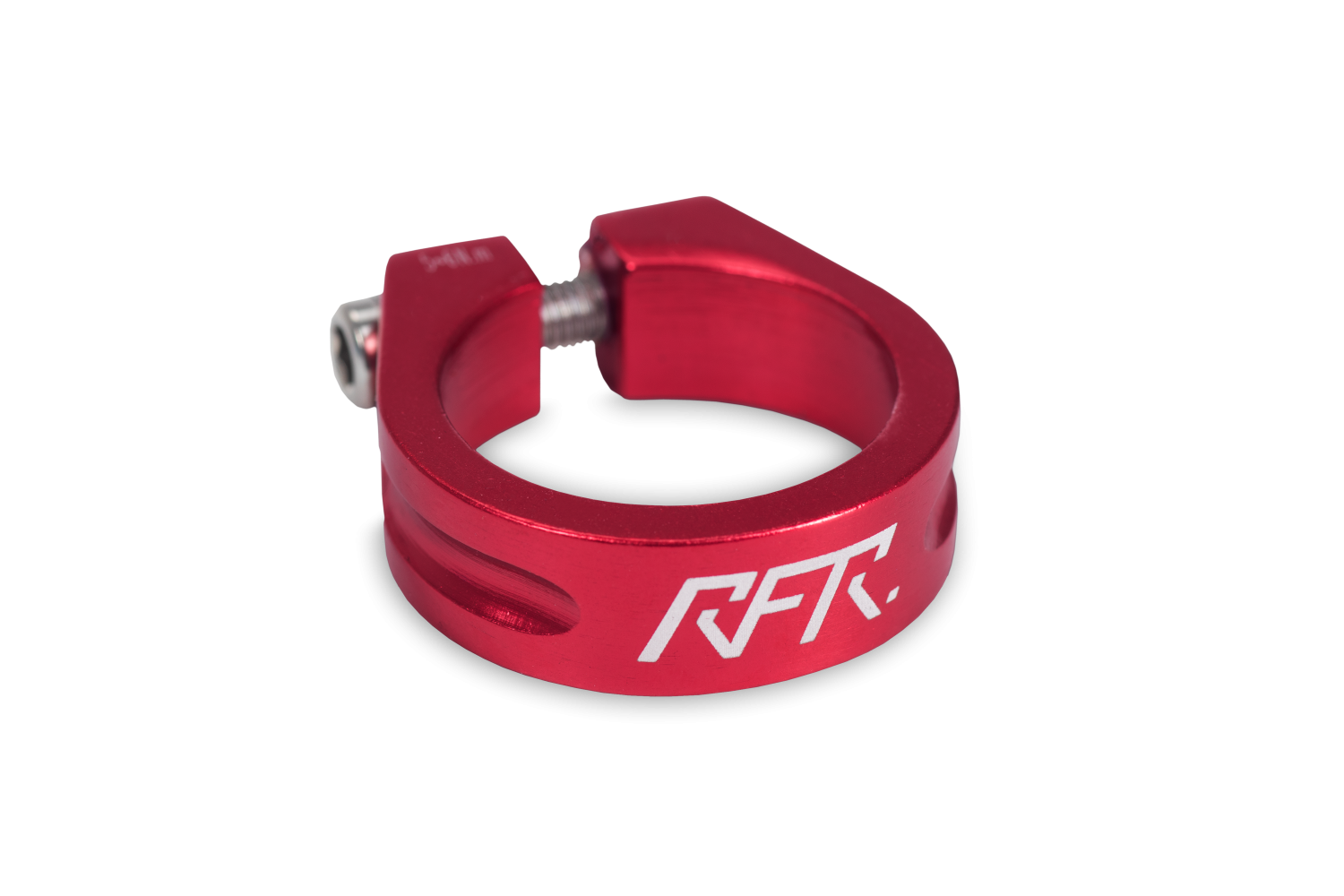 Abrazadera para Poste de Asiento RFR color Rojo 31.8mm
