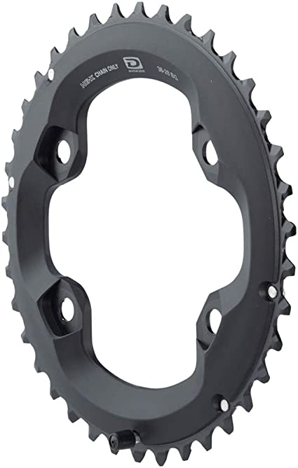Plato para Multiplicacion 2x10 Shimano Deore M6000 38 Dientes