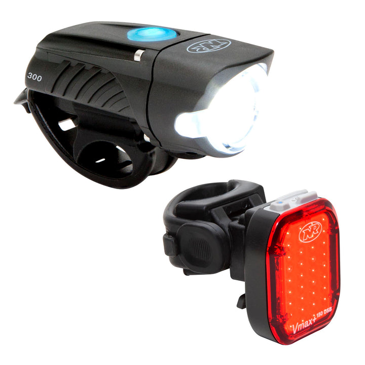 Combo Lamparas NiteRider Swift 300 y Vmax+ 150