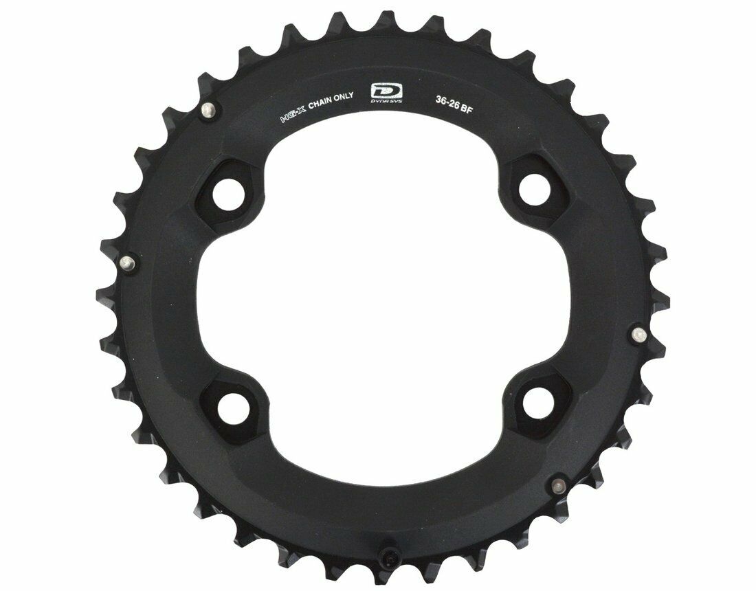 Plato para Multiplicacion 2x10 Shimano Deore M6000 36 Dientes